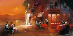 Art Print Willem Haenraets - Dinner for two I 100x50cm