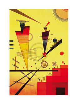 Art Print Wassily Kandinsky - Structure joyeuse 60x80cm