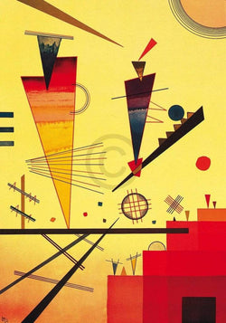 Art Print Wassily Kandinsky - Struttura allegra 70x100cm