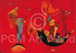 Art Print Wassily Kandinsky - Mit und Gegen 70x50cm