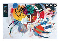 Art Print Wassily Kandinsky - Courbe dominante, 1936 50x40cm