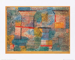 Art Print Paul Klee - Kreuze und Säulen 50x40cm