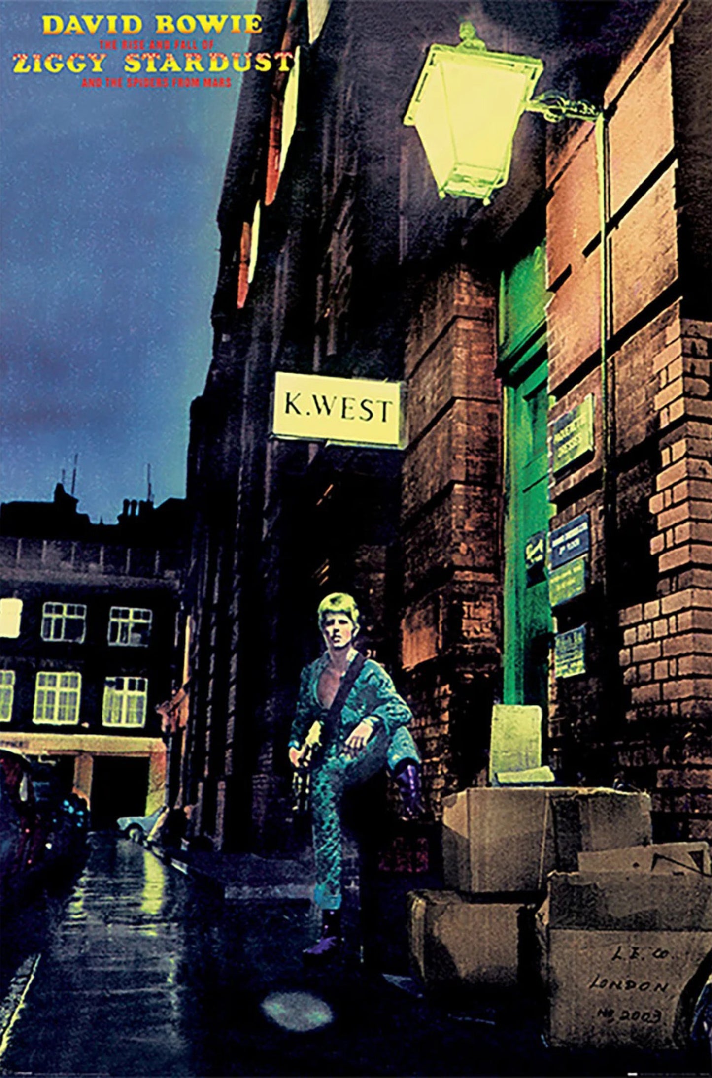 Poster David Bowie Ziggy Stardust 61x91,5cm