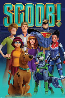 Poster Scoob! Scooby Gang and Falcon Force 61x91,5cm