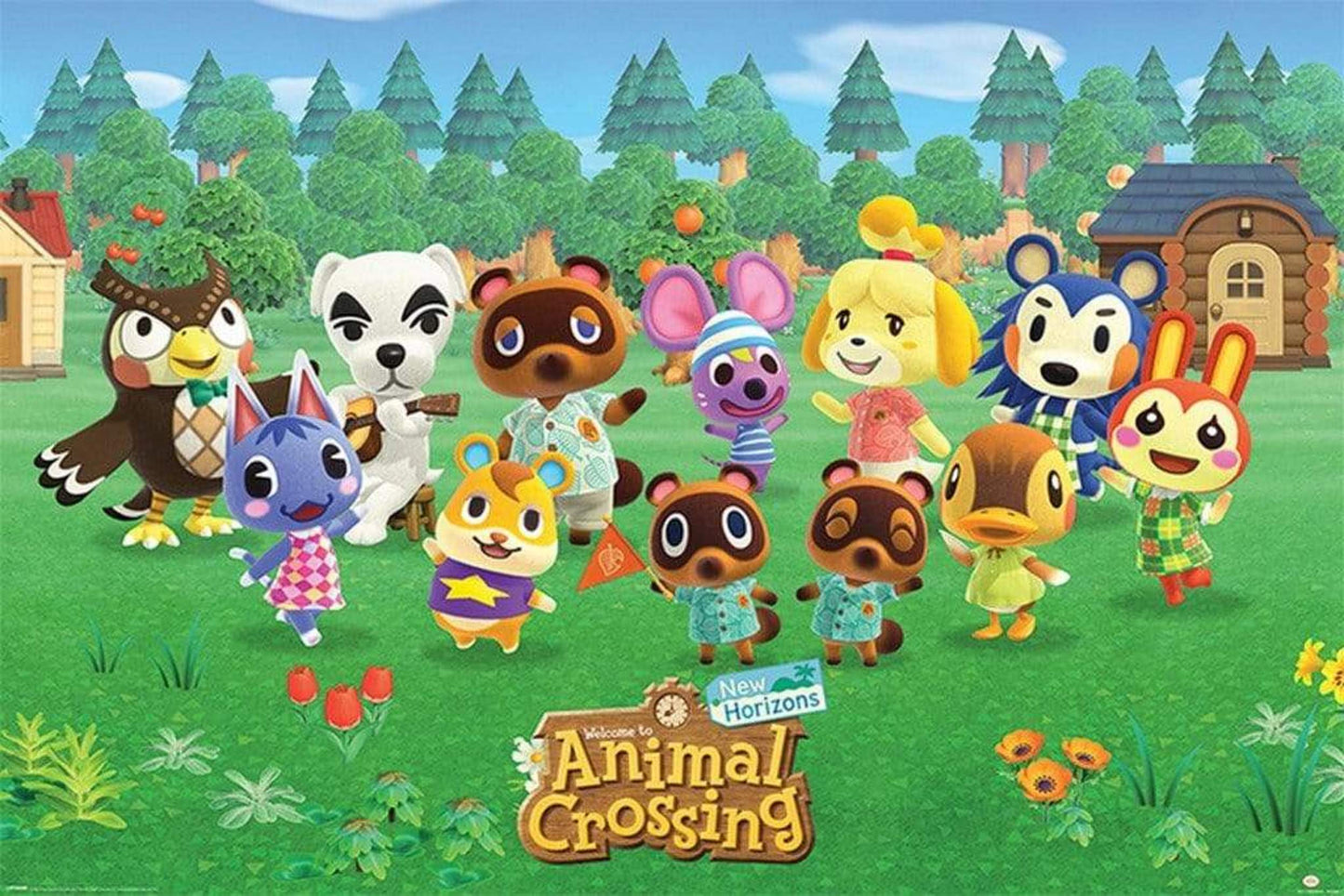 Poster Animal Crossing Lineup 91,5x61cm