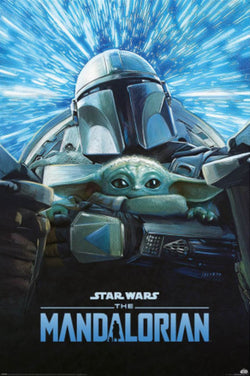 Poster The Mandalorian S3 Lightspeed 61x91,5cm