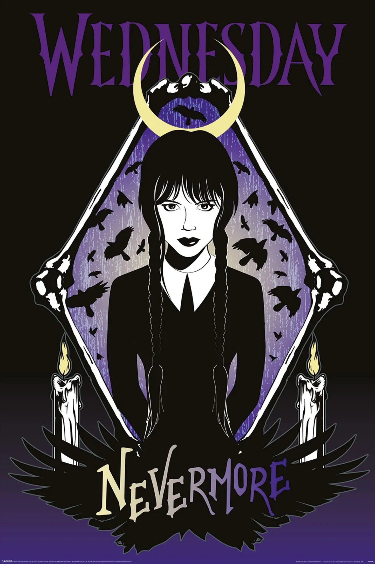 Poster Wednesday Ravens 61x91,5cm