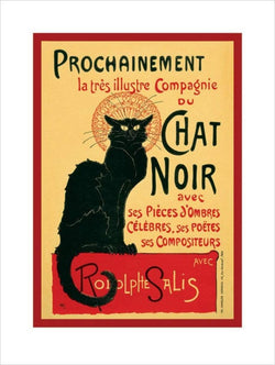 Art Print Chat Noir 60x80cm