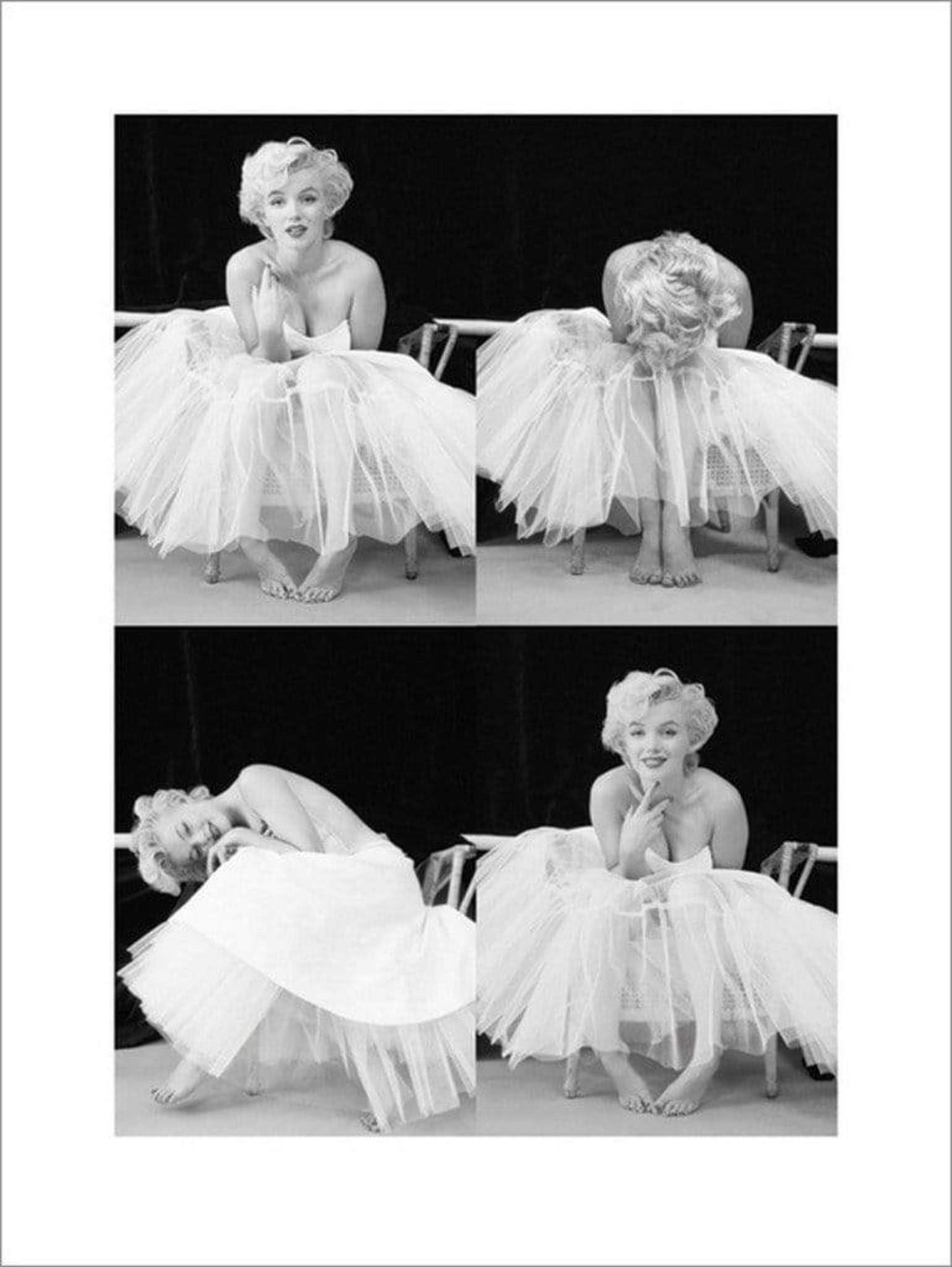 Art Print Marilyn Monroe Ballerina Sequence 60x80cm
