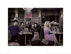 Art Print Chris Consani - Blue Plate Special 2 80x60cm
