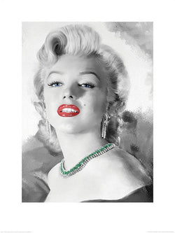 Art Print Diamonds are a Girls best friend Jerry Michaels 60x80cm
