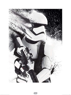 Art Print Star Wars Episode VII Stormtrooper Paint 60x80cm