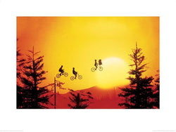 Art Print ET Sunset 80x60cm