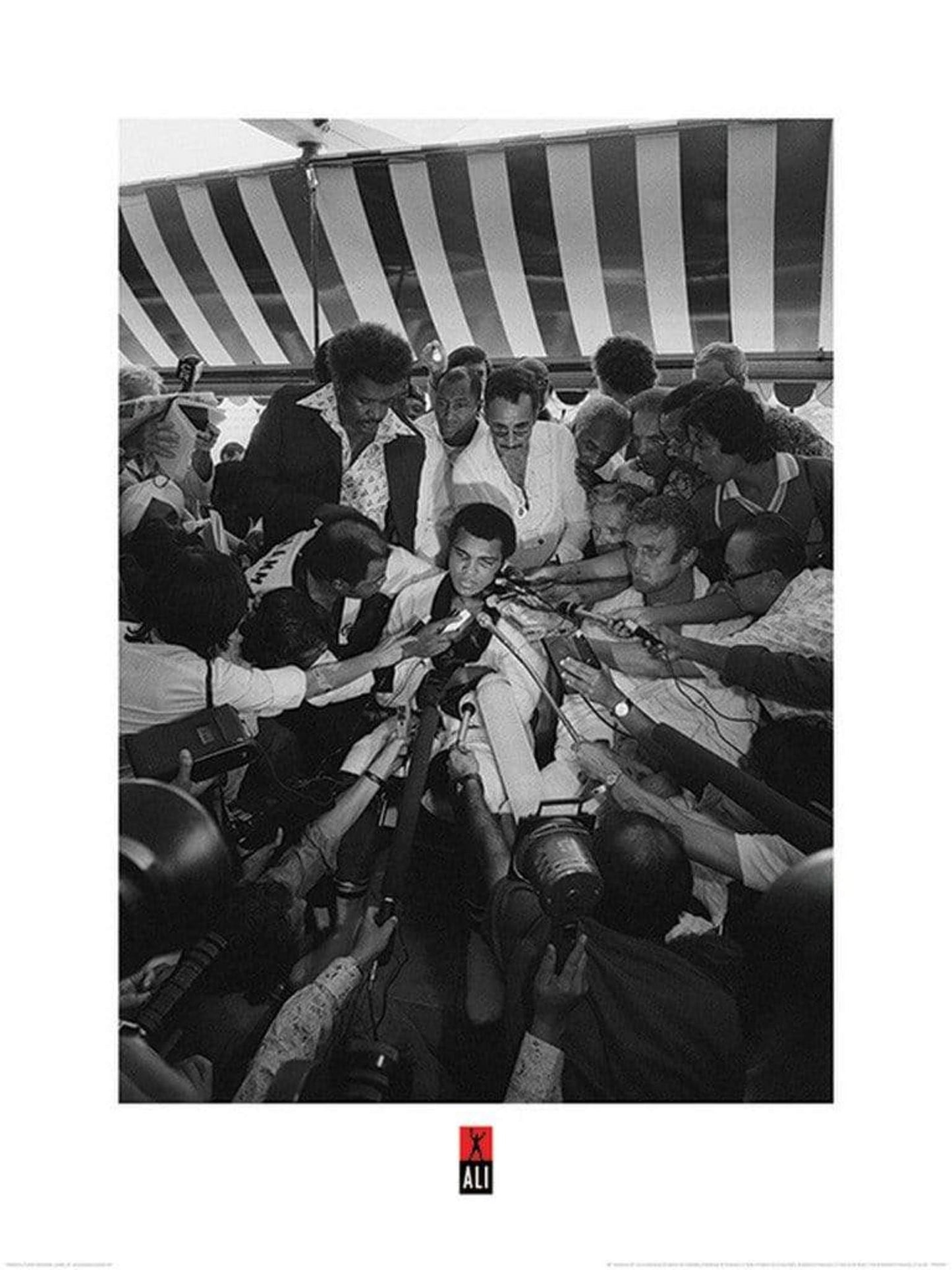Art Print Muhammad Ali Press 60x80cm