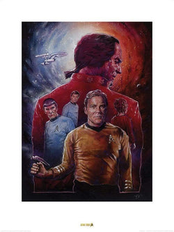Art Print Star Trek - Space Seed 50th Anniversary 60x80cm