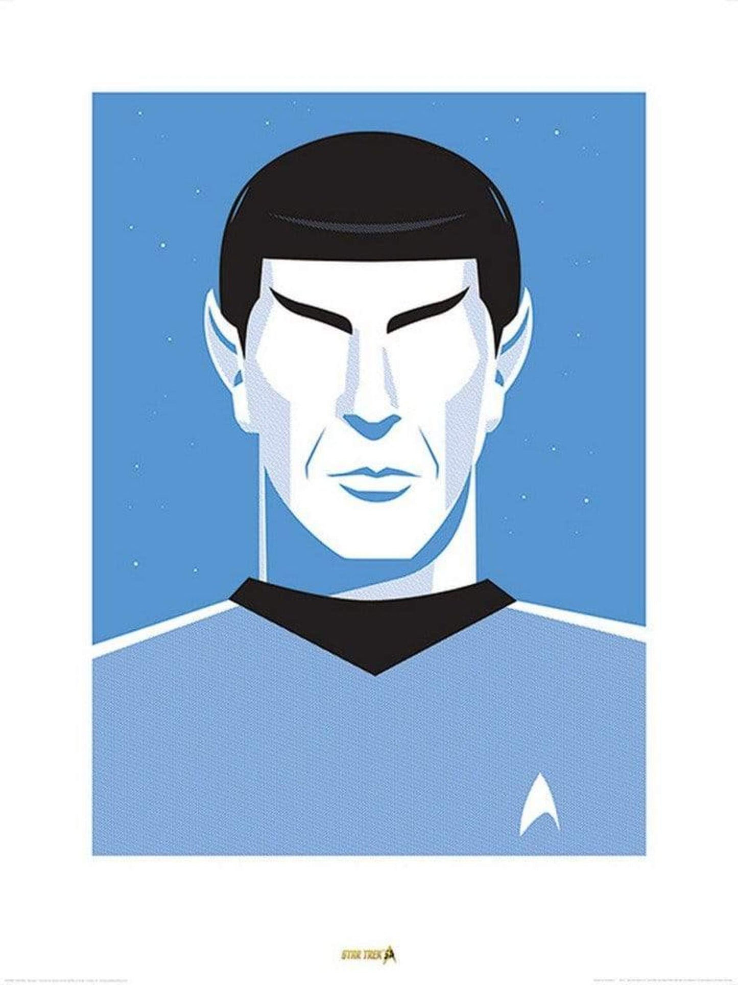 Art Print Star Trek - Pop Spock 50th Anniversary 60x80cm