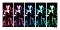 Art Print Elvis Presley 68 Comeback Special Pop Art 100x50cm
