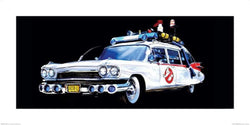 Art Print Ghostbusters Car 100x50cm