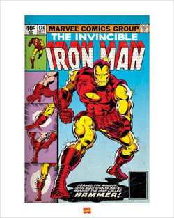 Art Print Iron Man 40x50cm