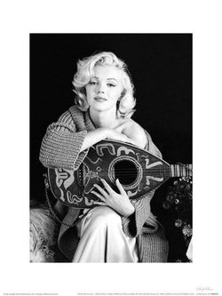 Marilyn Monroe - Lute Art Print 30x40cm
