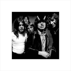 Art Print ACDC Highway to Hell 40x40cm
