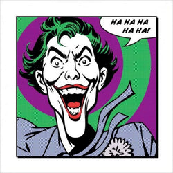 Art Print Joker Ha Ha Ha Ha Ha 40x40cm