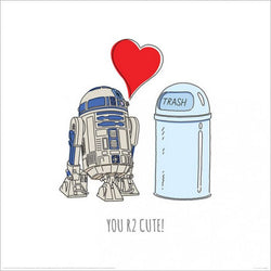 Art Print Star Wars You R2 Cute 40x40cm