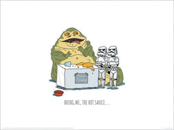 Art Print Star Wars Hot Sauce 40x30cm