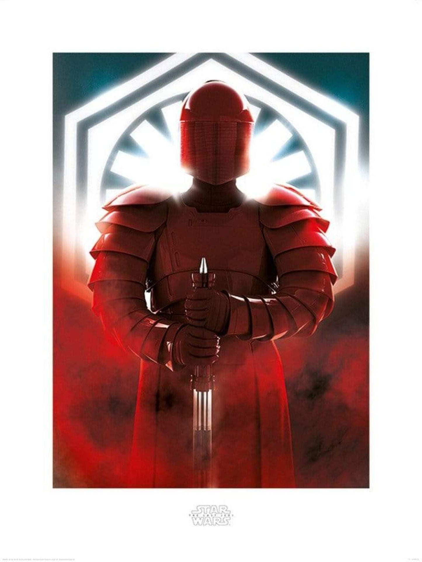 Art Print Star Wars The Last Jedi Elite Guard Defend 60x80cm