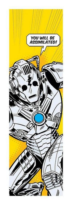 Art Print Doctor Who Comic Cyberman 33x95cm