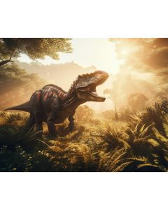 Allosaurus Monster Dino Art Print 40x50cm