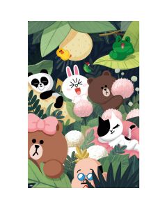 Line Friends Jungle Poster 61x91.5cm