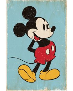 Mickey Mouse Retro Poster 61x91.5cm