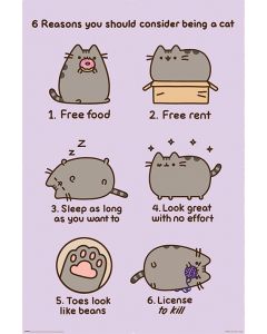 Pusheen Reasons To Be A Cat Poster 61x91.5cm