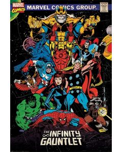 Marvel Retro Poster The Infinity Gauntlet 61x91.5cm
