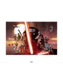 Star Wars Episode VII Galaxy Art Print 60x80cm