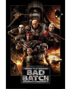 Star Wars The Bad Batch Montage Poster 61x91.5cm