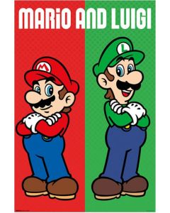 Super Mario & Luigi Poster 61x91.5cm