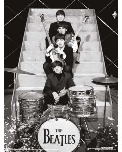 The Beatles Photoshoot Art Print 30x40cm