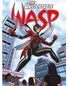 The Wasp Unstoppable Art Print 30x40cm