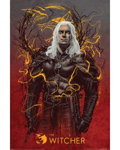 The Witcher Geralt the Wolf Poster 61x91.5cm