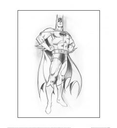Batman Hero Art Print 40x50cm