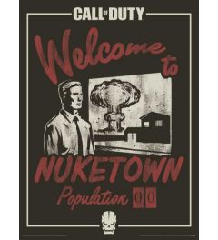 Call of Duty Nuke Town Art Print 30x40cm