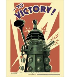 Doctor Who Victory Art Print 30x40cm