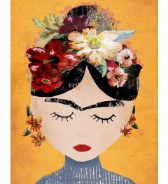 Frida Geel Kunstdruk 40x50cm
