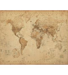 World Map - Antique Style