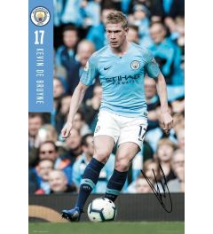 Manchester City De Bruyne 18-19 Poster 61x91.5cm