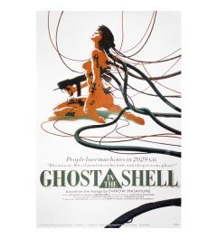 Ghost In The Shell Girl Machine Poster 56x86cm