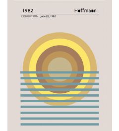 Hoffman 1982 Yellow Kunstdruk 40x50cm