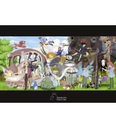Studio Ghibli Collage Poster 61x91.5cm